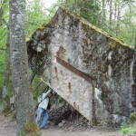 grosor de la pared de un bunker